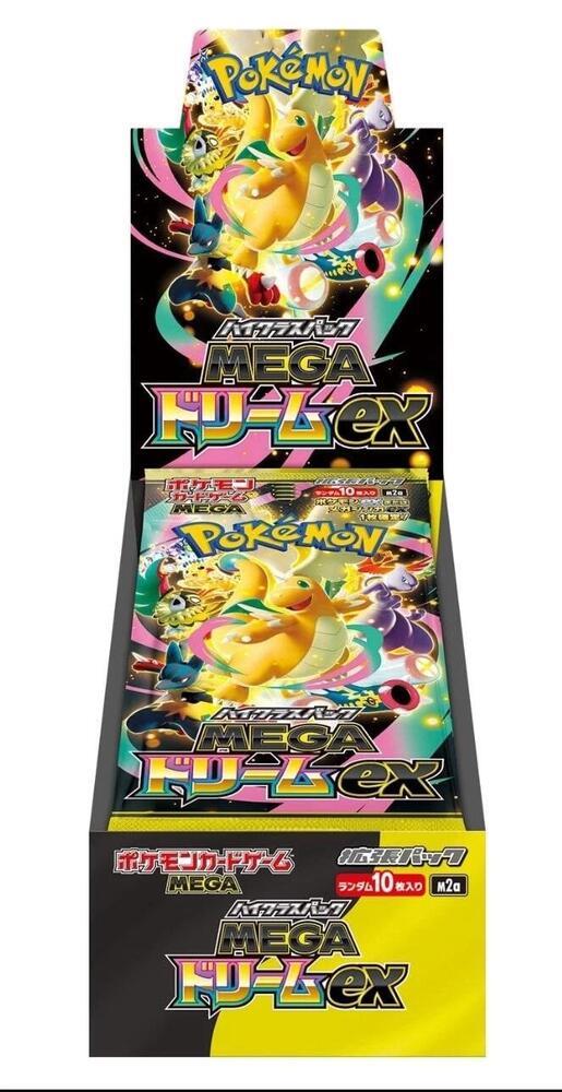Pokémon TCG Japanese Booster Box – Mega Dreams EX (M2A)
