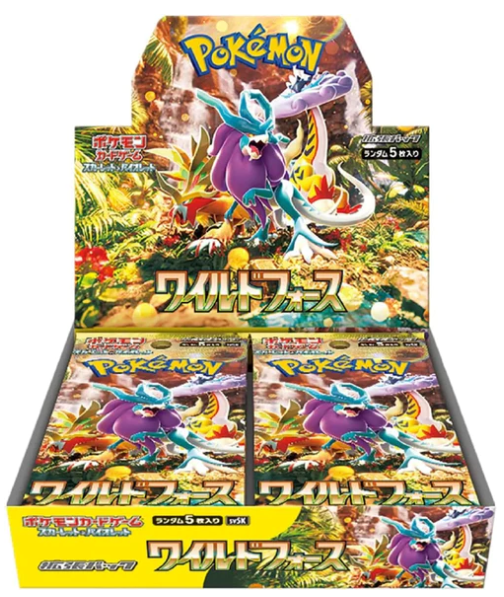 Pokémon Card Game Scarlet & Violet “Wild Force” Booster Box (SV5K) – Japanese (1 Box)
