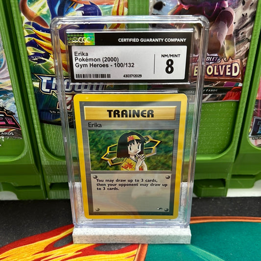 CGC 8 Erika 100/132 Gym Heroes