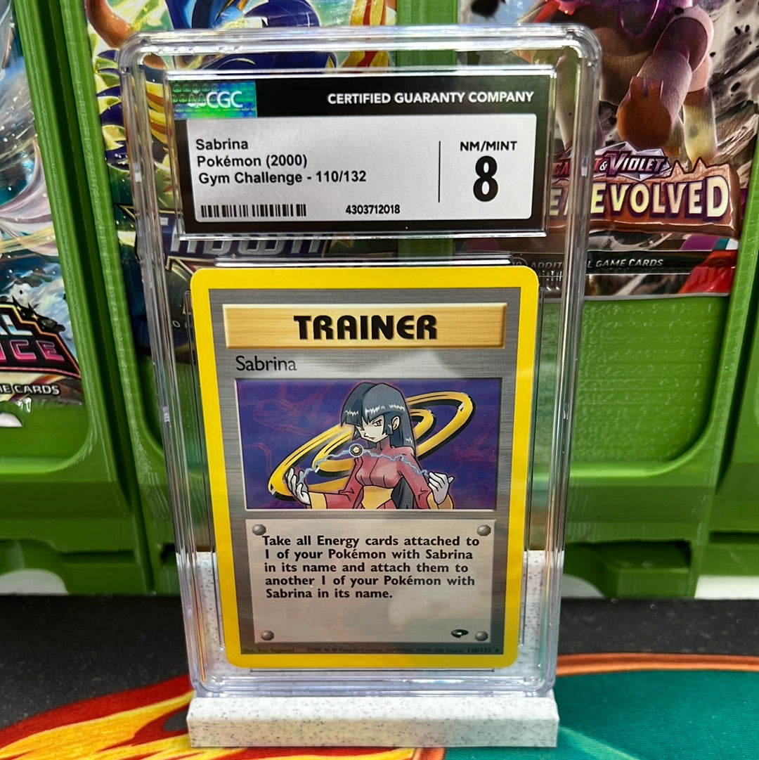 CGC 8 Sabrina 110/132 Gym Challenge