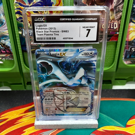 CGC 7 Lugia EX BW83 Black Star Promos