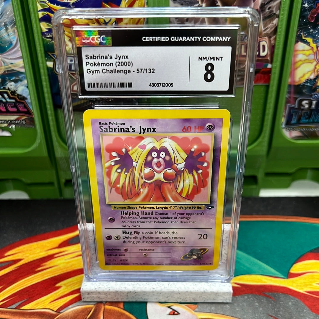 CGC 8 Sabrina's Jynx 57/132 Gym Challenge