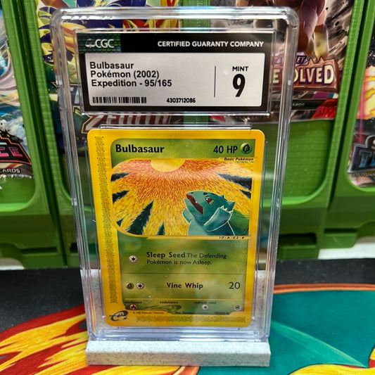 CGC 9 Bulbasaur 95/165 Expedition