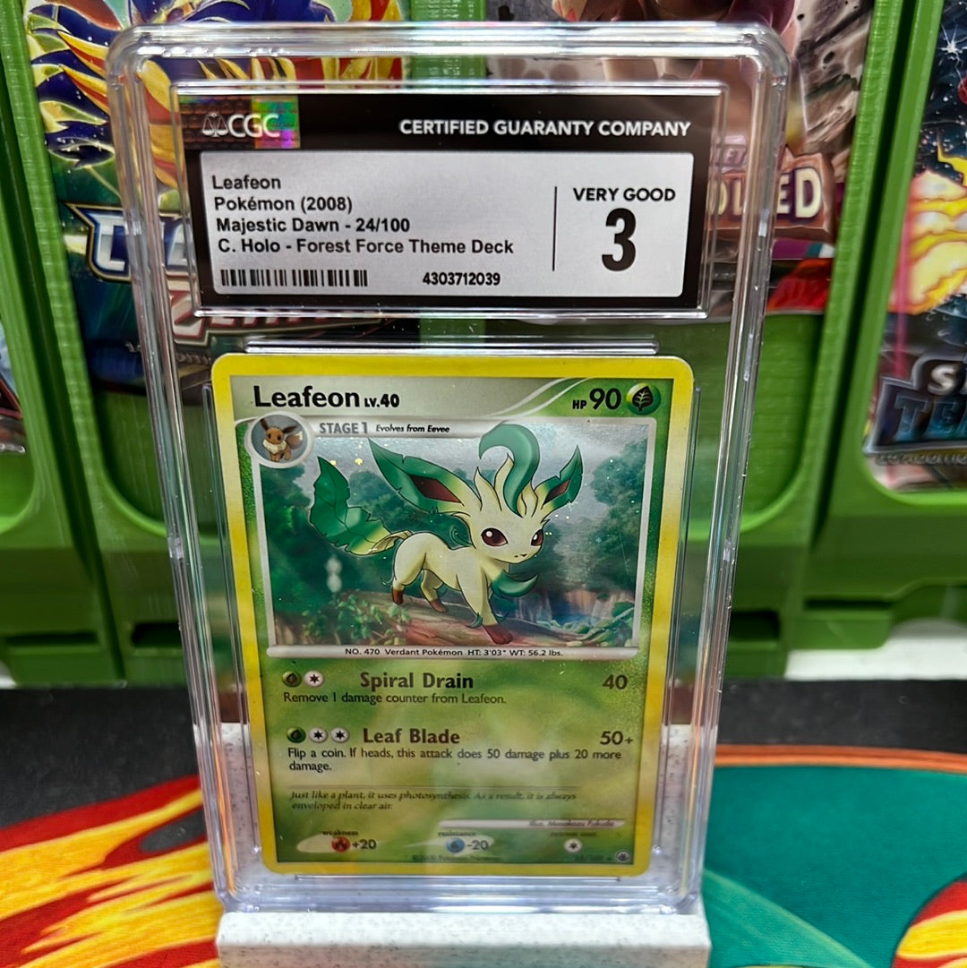 CGC 3 Leafeon 24/100 Majestic Dawn