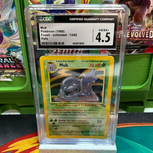 CGC 4.5 Muk 13/62 Fossil - Unlimited