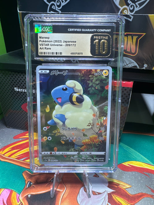 CGC 10 PRISTINE Mareep Pokémon 2022 Japanese VSTAR Universe 209/172