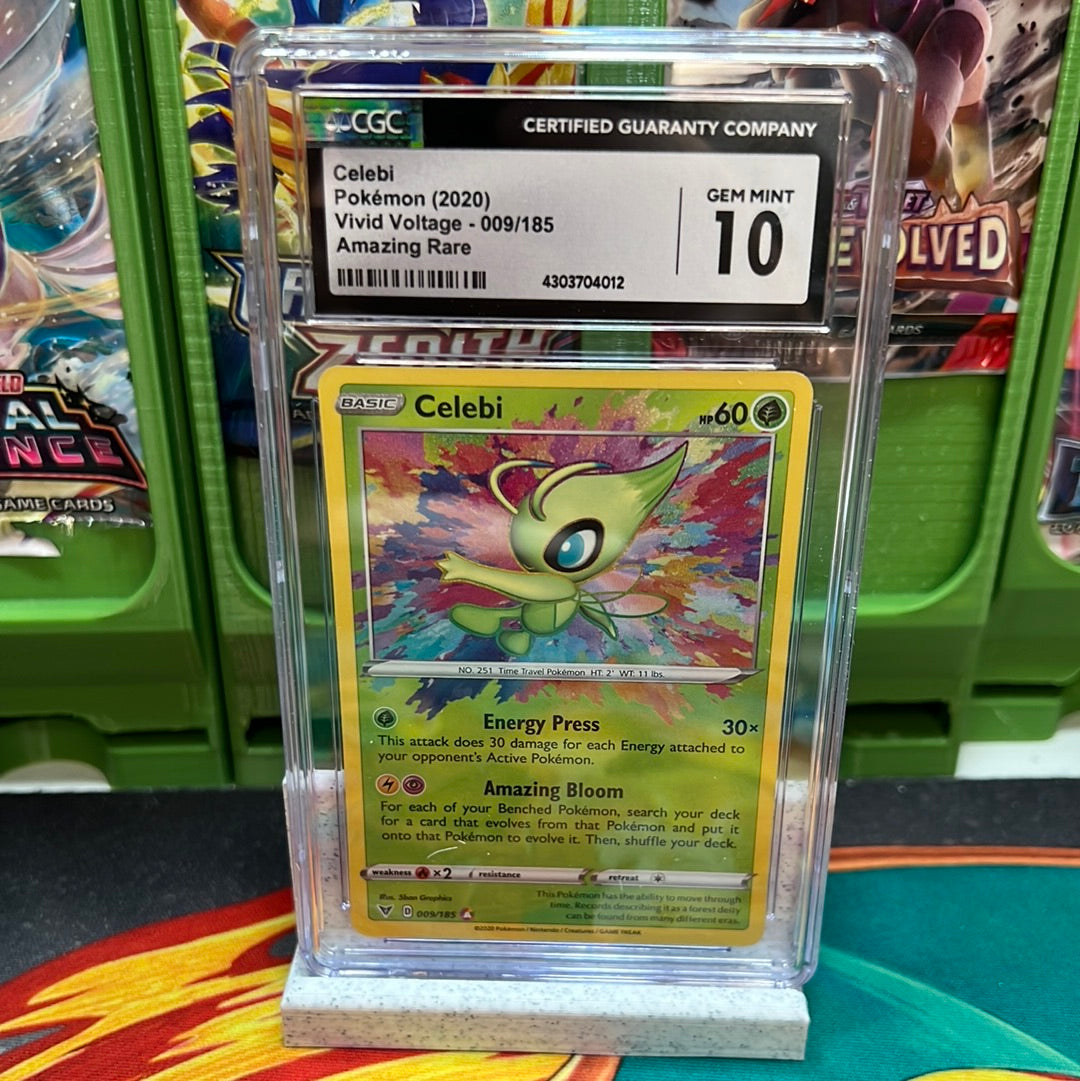 CGC 10 Celebi 009/185 Vivid Voltage