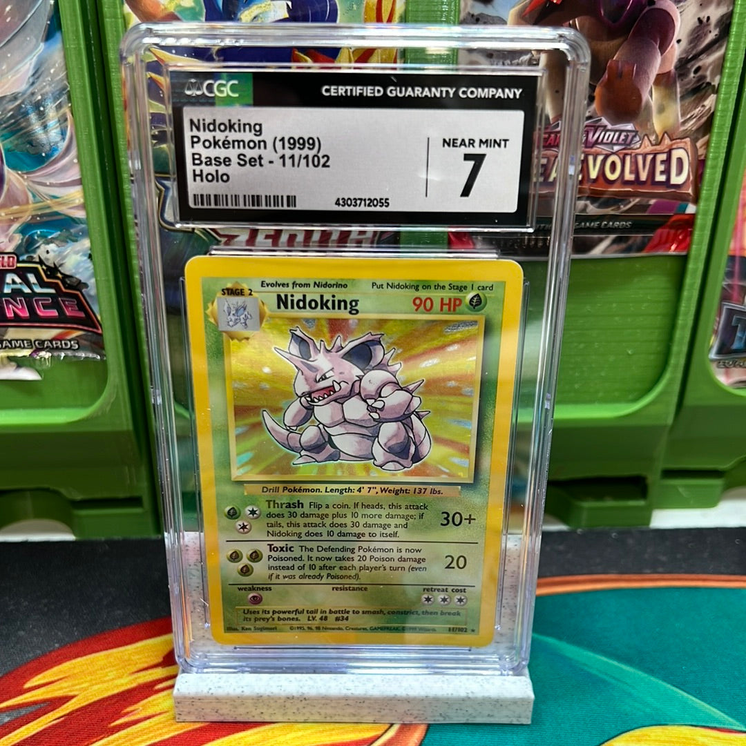 CGC 7 Nidoking 11/102 Base Set