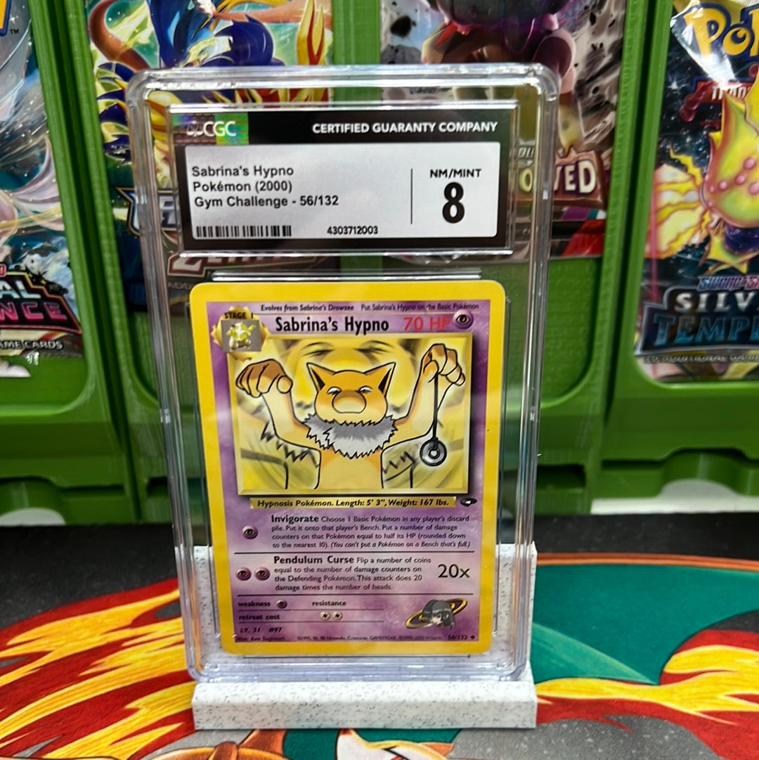 CGC 8 Sabrina's Hypno 56/132 Gym Challenge