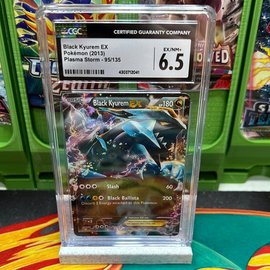 CGC 6.5 Black Kyurem EX 95/135 Plasma Storm