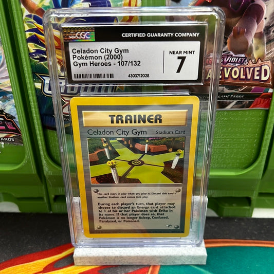 CGC 7 Celadon City Gym 107/132 Gym Heroes