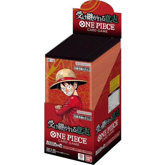 One Piece Card Game OP-13 Booster Box (Japanese) — “Carrying on His Will”