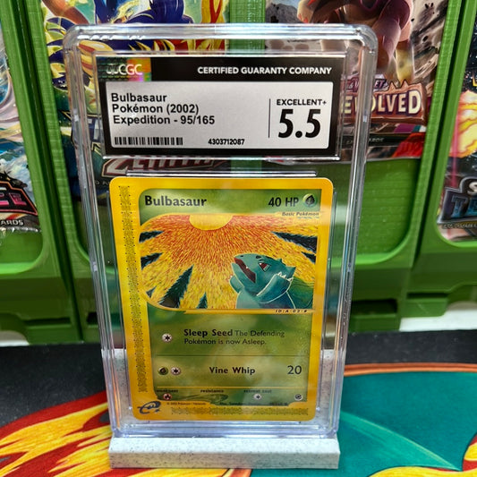 CGC 5.5 Bulbasaur 95/165 Expedition