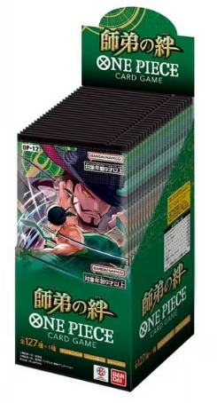 Master and Student Bonds (OP-12) Booster Box (Japanese) - 24 Packs