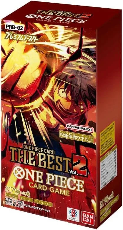 Japanese One Piece TCG: PBR-02 Booster Box – 24 Packs (Premium Booster Series)