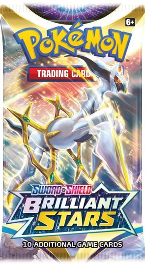 1x Brilliant Stars Booster Pack