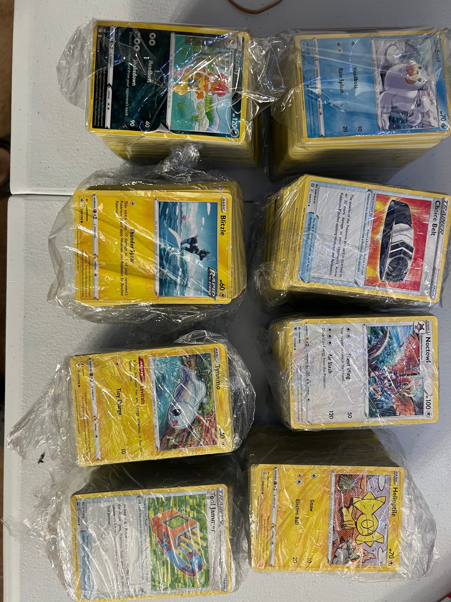 BULK 2,500 Cards (Assorted w/ Trainers)