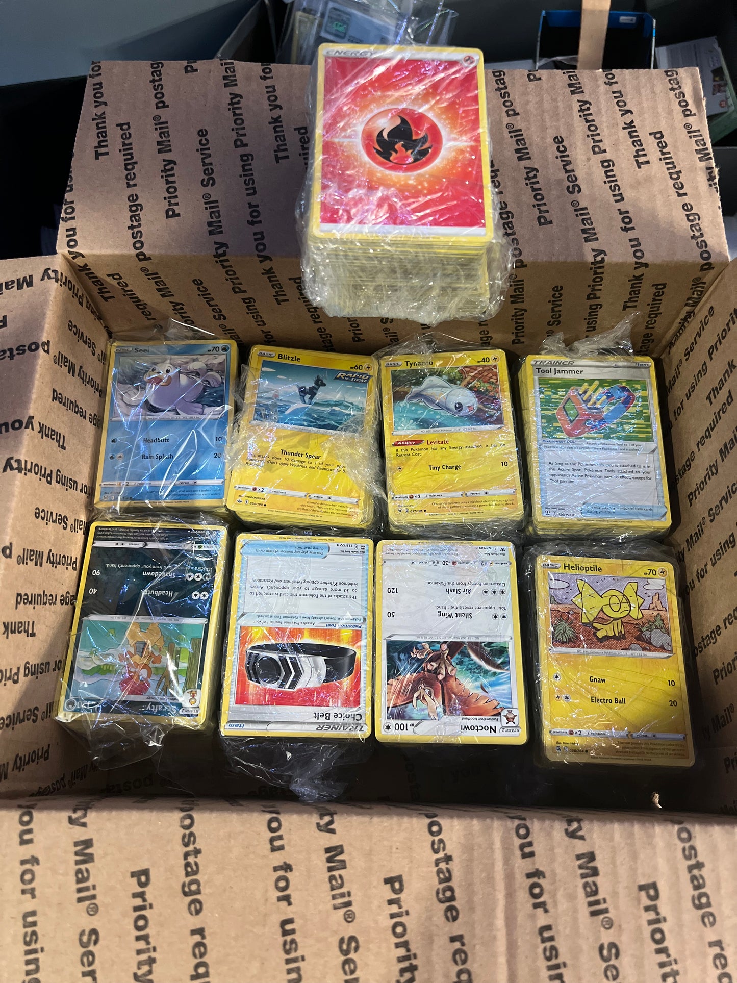 BULK 2,500 Cards (Assorted w/ Trainers)